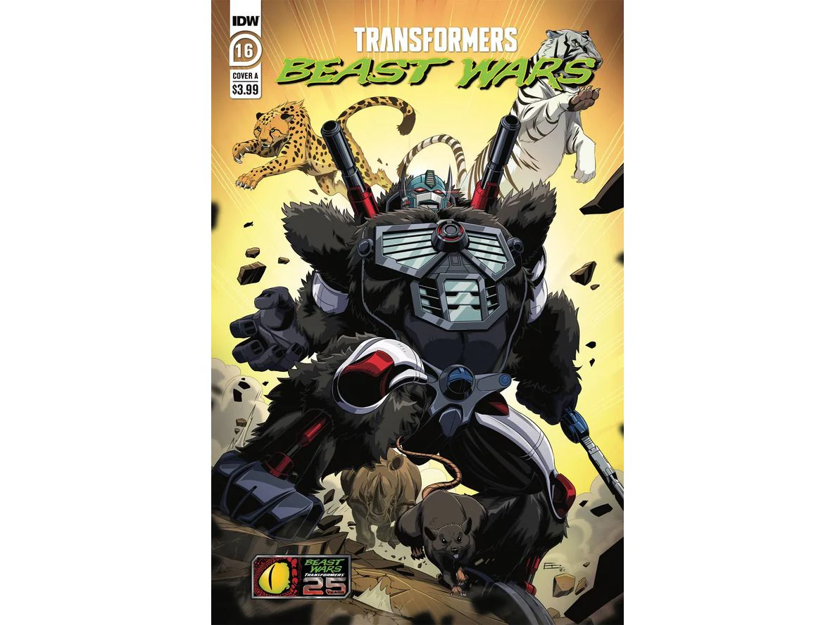 IDW Comics - Transformers Beast Wars 016 - Cover A Lopez Variant Edition - 18596