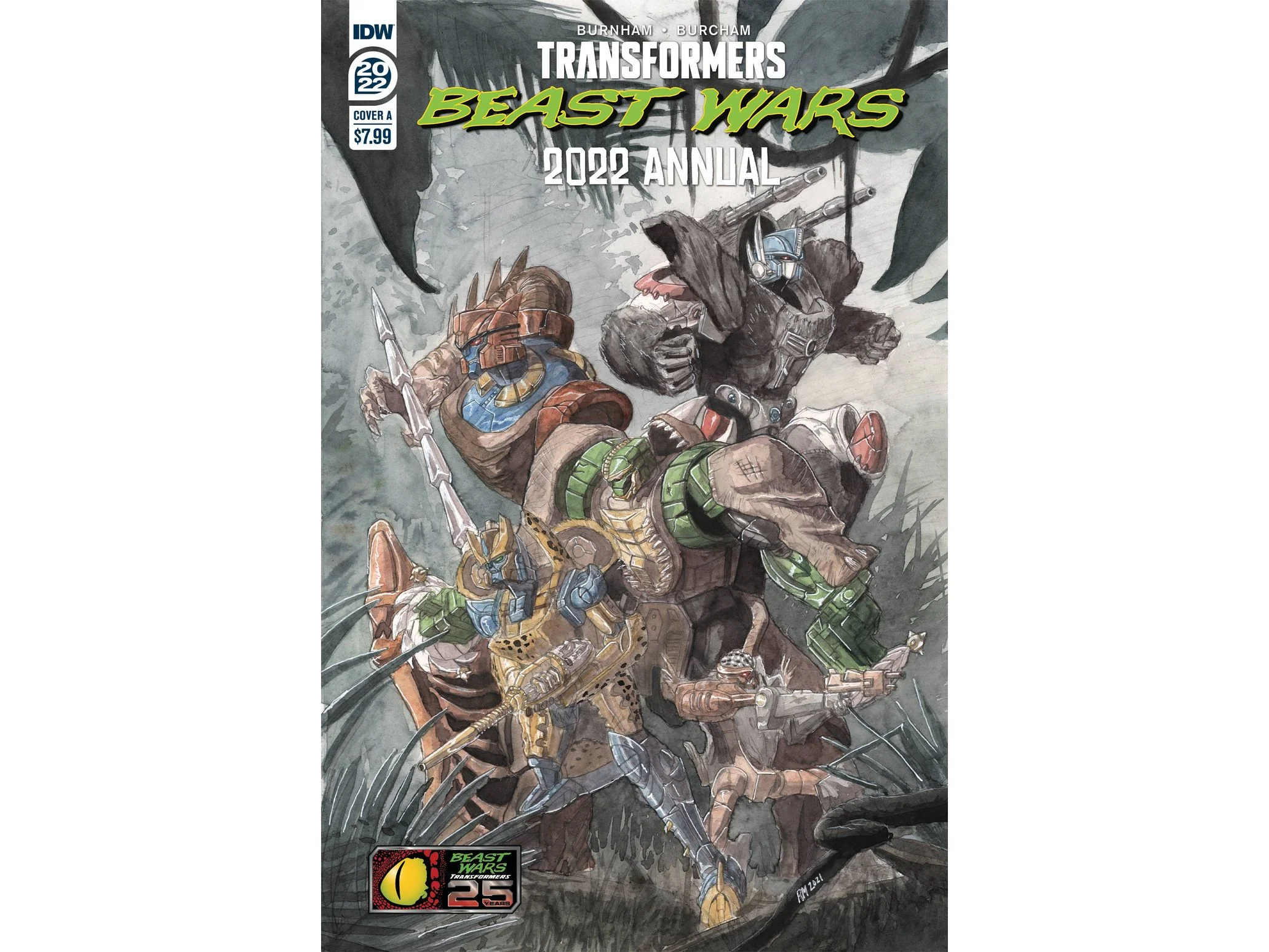 IDW Comics - Transformers Beast Wars Annual 2022 - Cover A Ryan Miller Variant Edition (Cond. VF-) - 18594