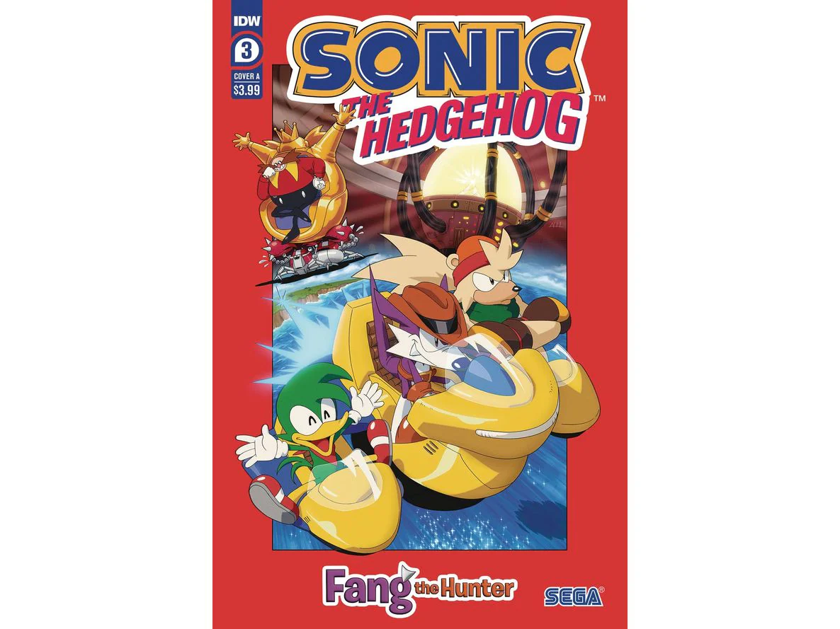 IDW - Sonic the Hedgehog Fang Hunter 003 (Cond. VF) CVR A - 21386