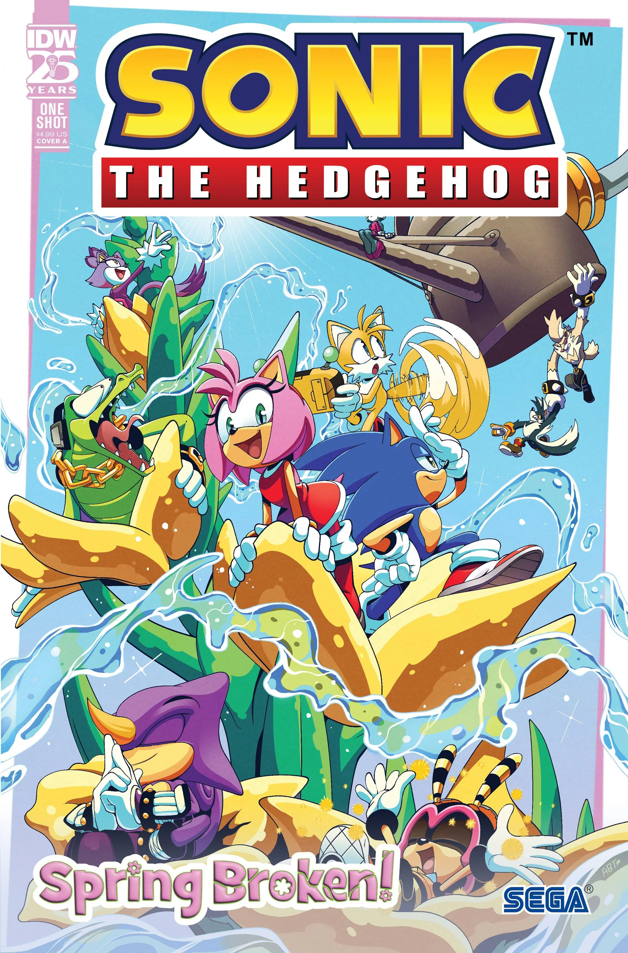 IDW - Sonic the Hedgehog Spring Broken 001 (Cond. VF-) 22207