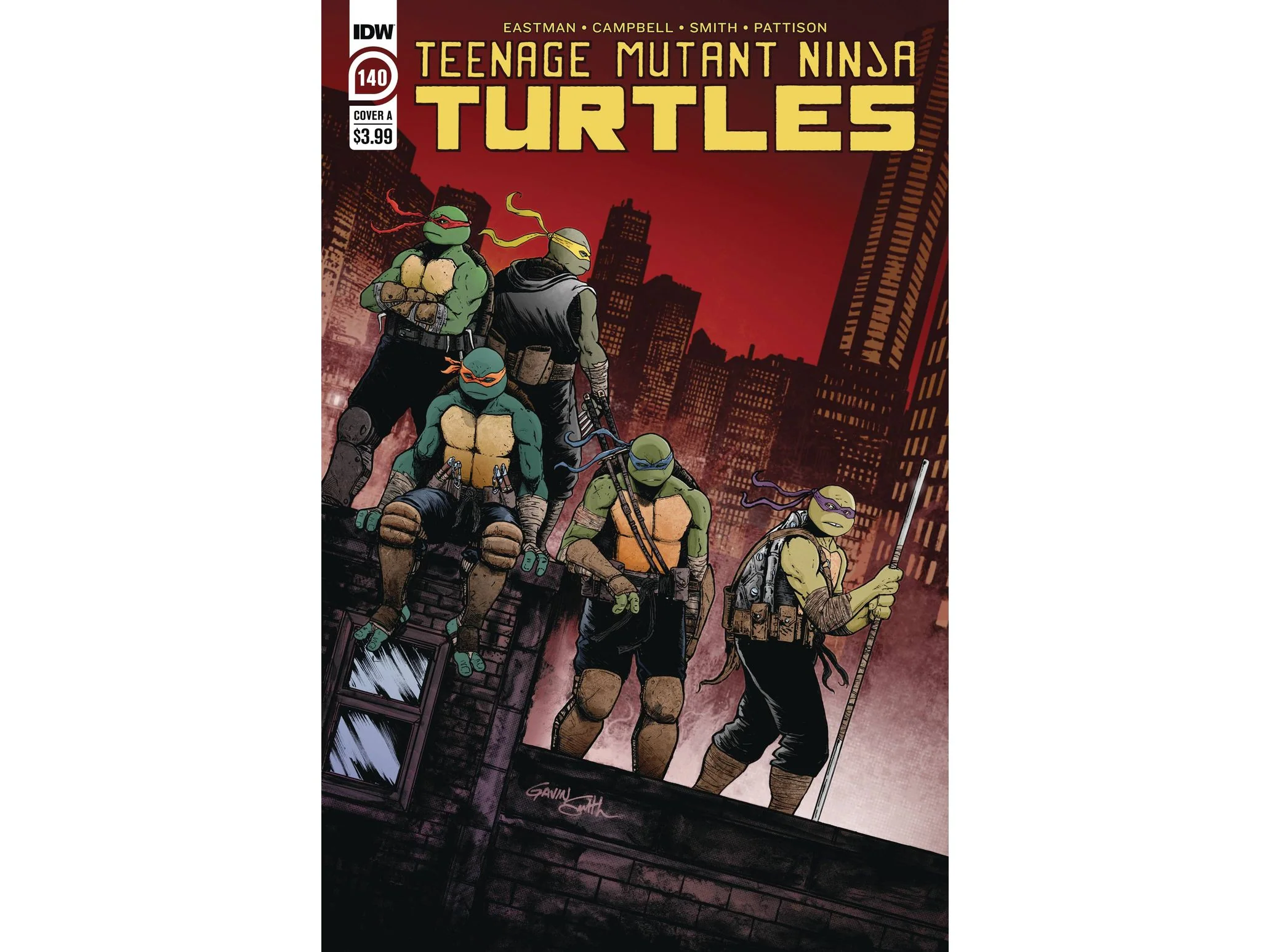 IDW - TMNT Ongoing 140 (Cond. VF-) CVR A - 17898