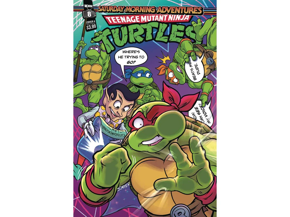 IDW - TMNT Saturday Morning Adventures (2023) 008 (Cond. VF-) 20702