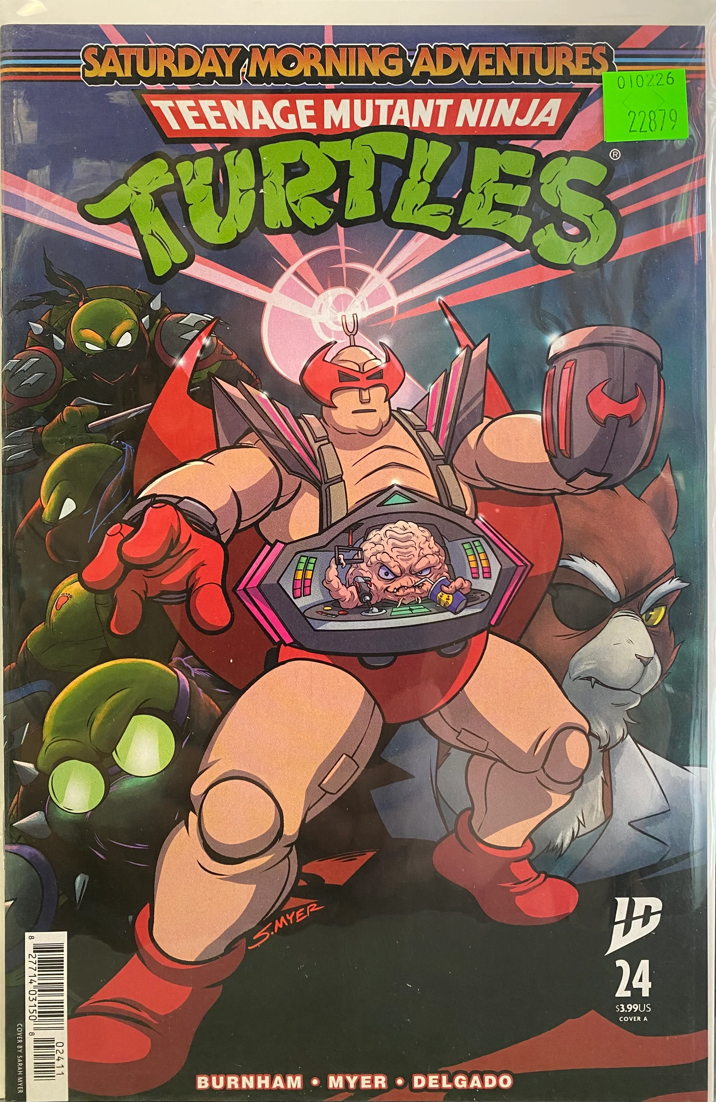IDW - TMNT Saturday Morning Adventures (2023) 024 (Cond. VF-) - 22879