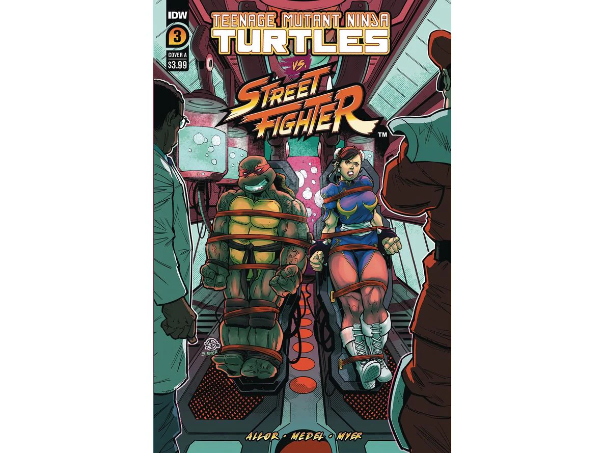 IDW - TMNT VS Street Fighter (2023) 003 (of 005) CVR A Medel Variant Edition (Cond VF-) 18438