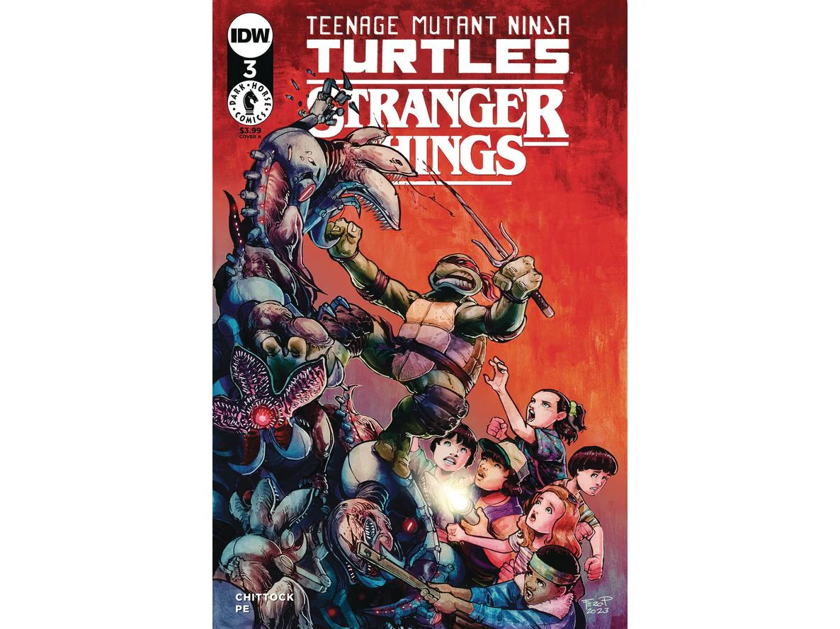 IDW - TMNT x Stranger Things 003 (Cond. VF-) 18866