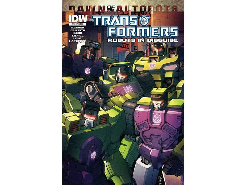 IDW - Transformers 029 Robots In Disguise Subscription Variant (Cond. VF-) 17840