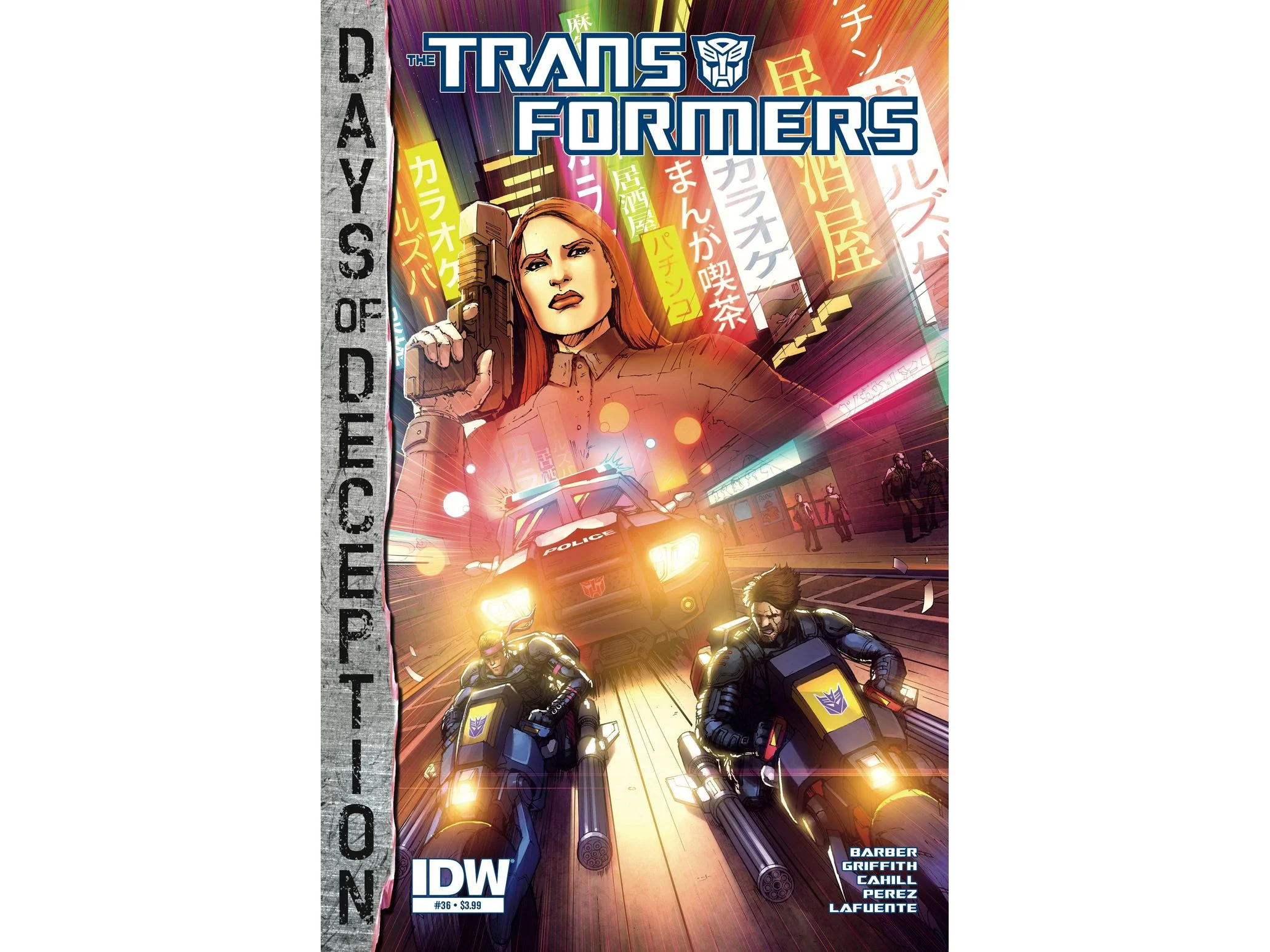 IDW - Transformers 036 Days Of Deception (Cond. VF-) 17836