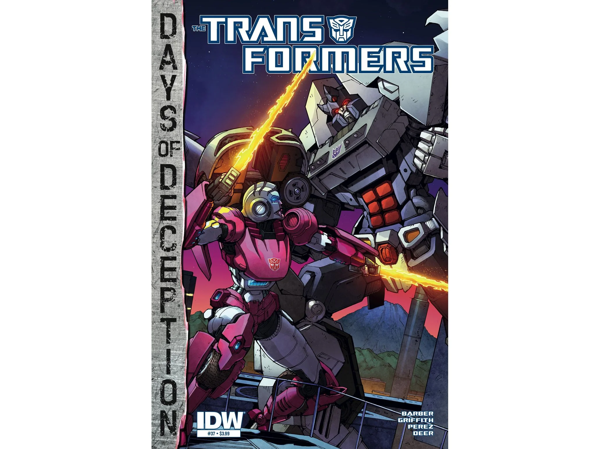 IDW - Transformers 037 Days Of Deception (Cond. VF-) 17838