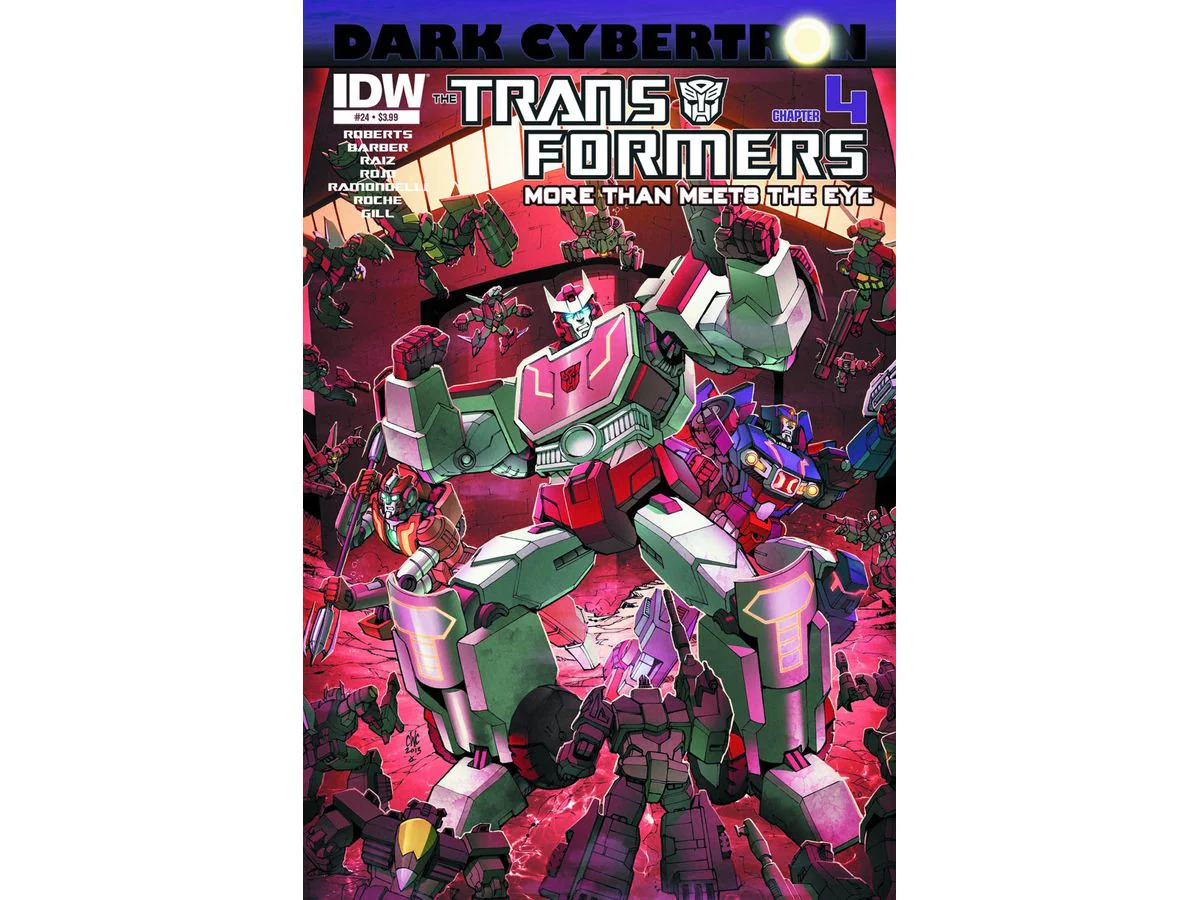 IDW - Transformers More Than Meets The Eye (2013) 024 Dark Cybertron Part 004 (Cond. VF-) - 17873