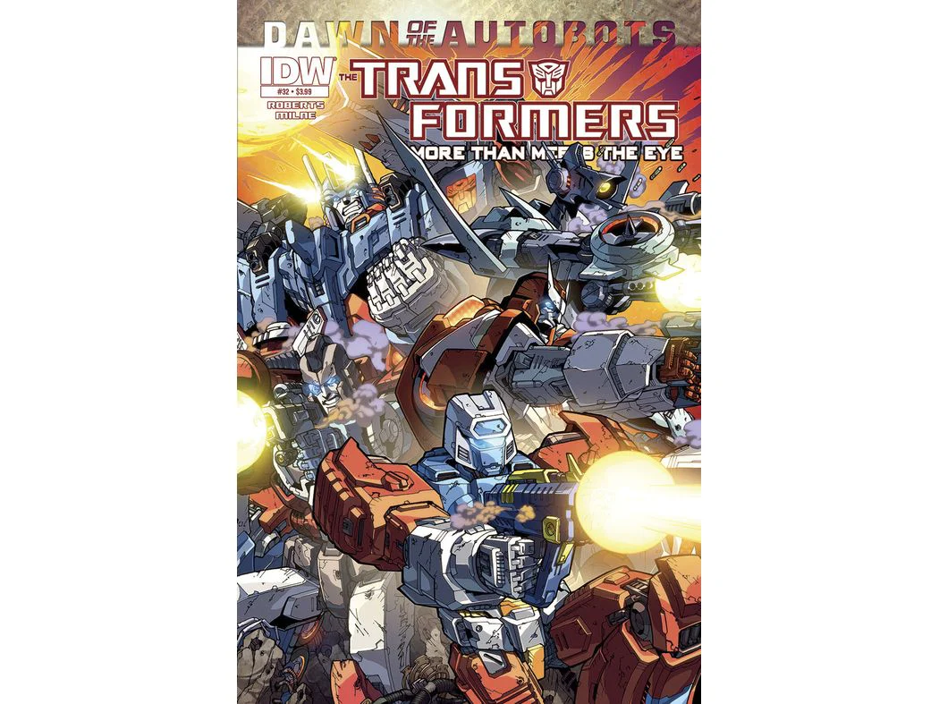 IDW - Transformers More Than Meets The Eye (2014) 032 Dawn of The Autobots (Cond. VF-) - 17745