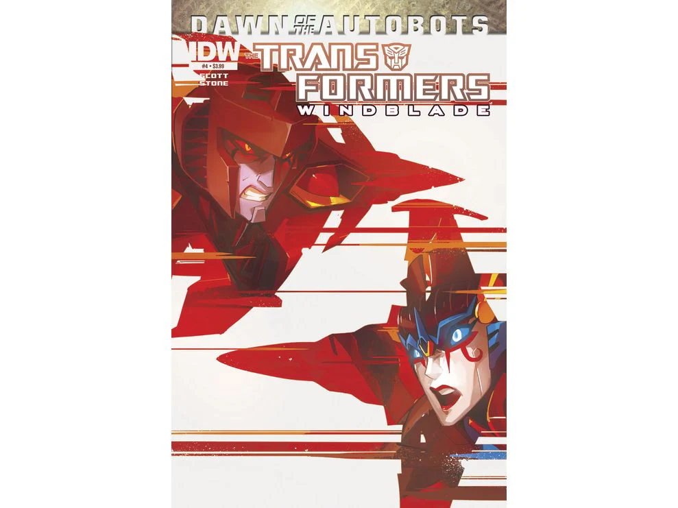 IDW - Transformers Windblade (2014) 004 (of 004) Dawn of The Autobots (Cond. VF-) - 17881