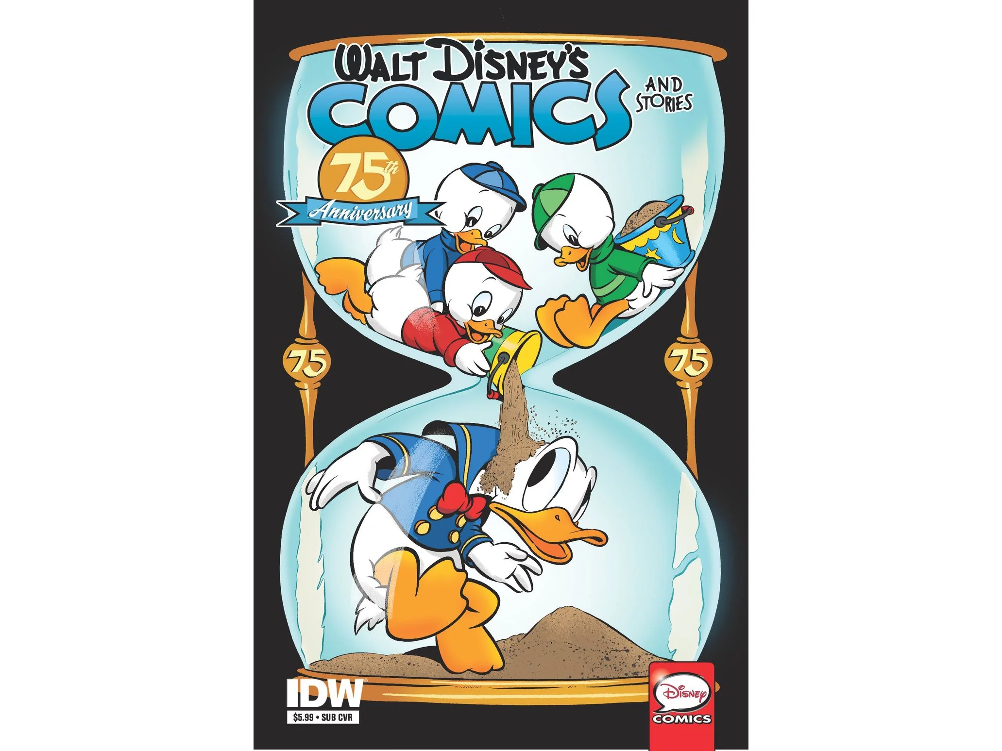 IDW - Walt Disney Comics & Stories 75th Anniversary (2015) 001 Subscriber Variant (Cond. VF-) - TP0441