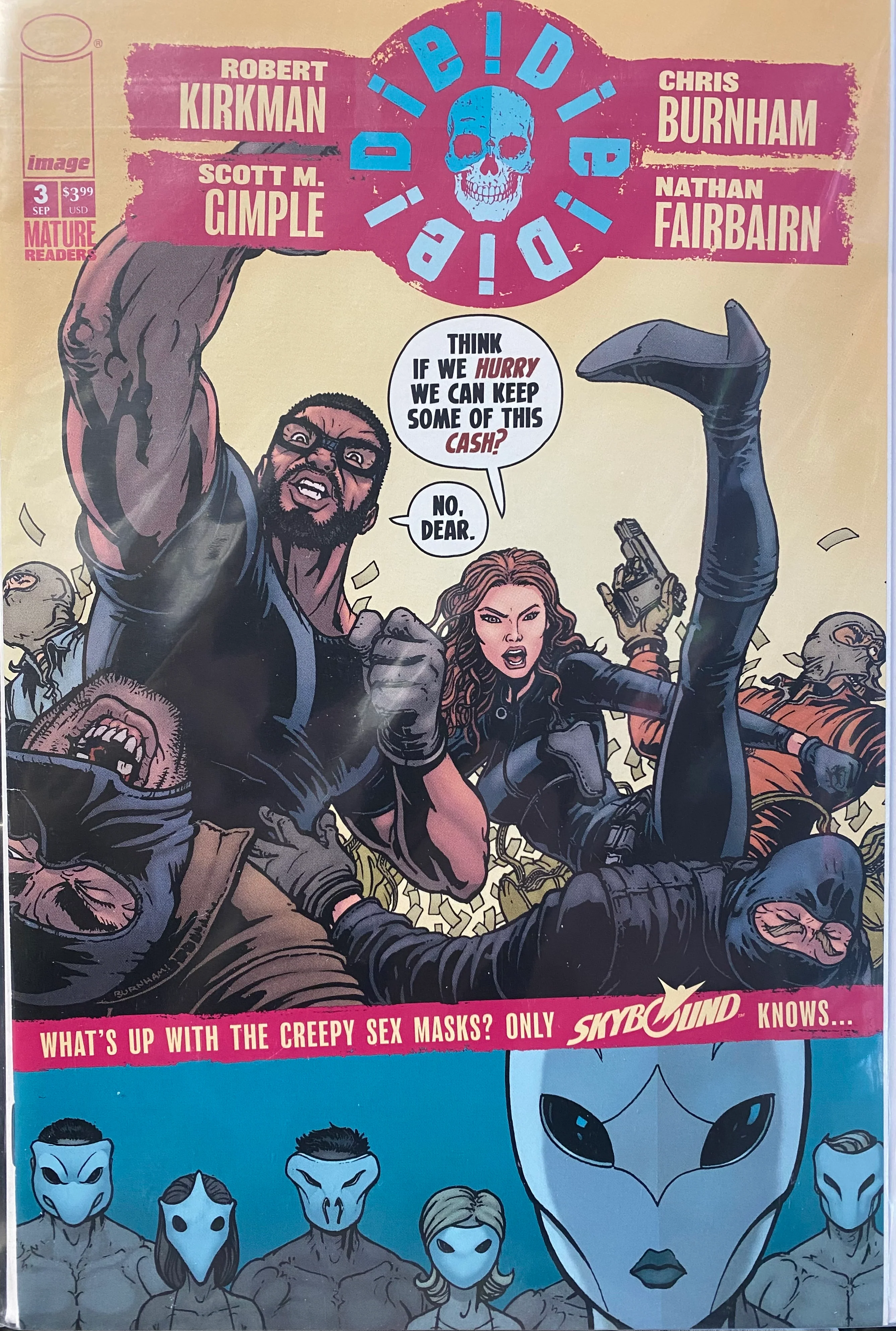 Image Comics - Die Die Die (2015) 003 - Cover B Variant Edition (Cond. FN) - 22656