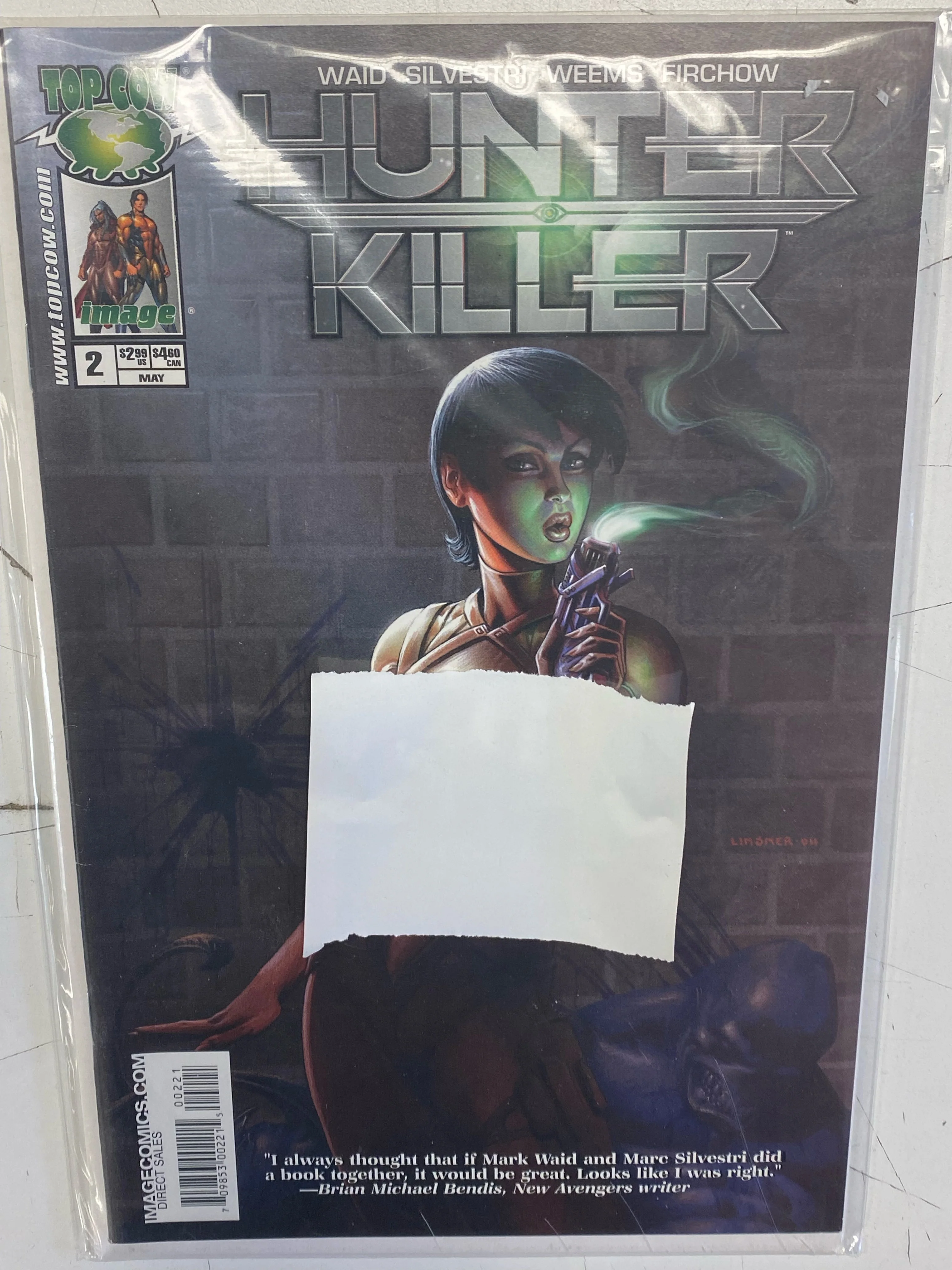 Image Comics - Hunter Killer (2005) 002 CVR B Vartiant Edition (Cond. FN-) 22206 18+ MATURE READERS ONLY
