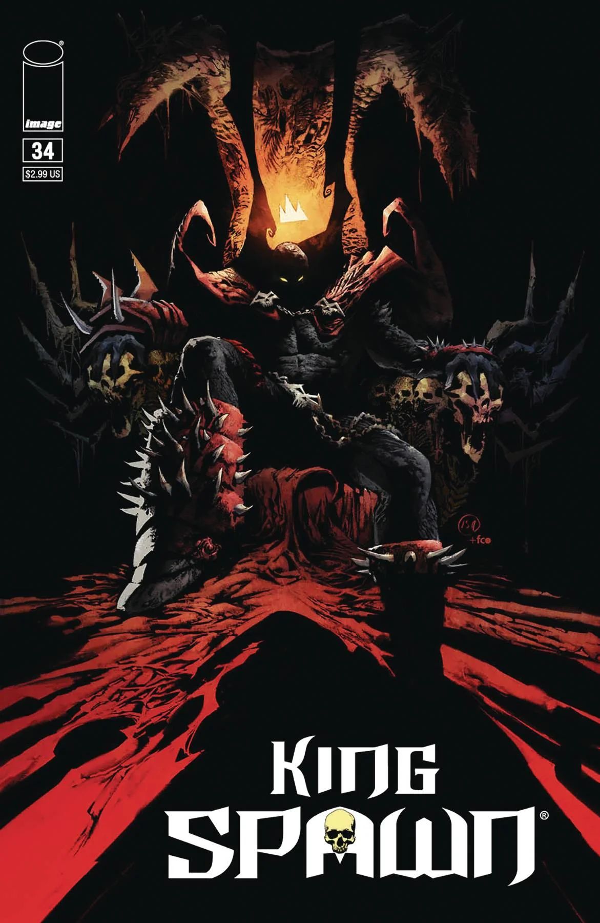 Image Comics - King Spawn (2023) 034 CVR A ALEXANDER (Cond. VF-) 21755