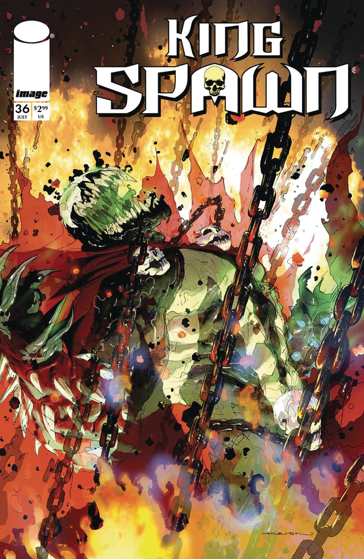Image Comics - King Spawn (2023) 036 CVR A GRANT (Cond. VF-) - 22406