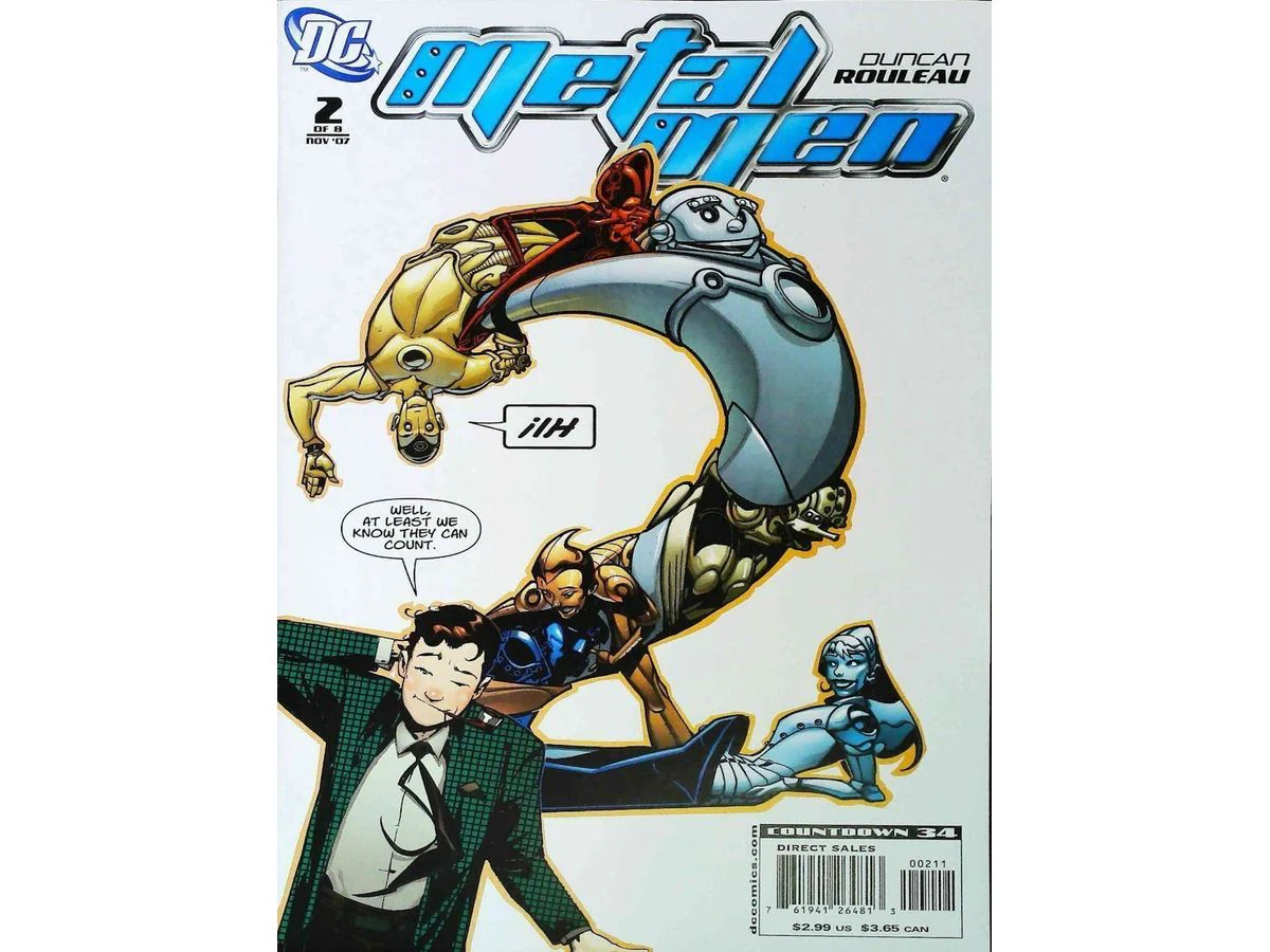 DC Comics - Metal Men (2007 3rd Series) 002 (of 8) (Cond. FN+) 20377