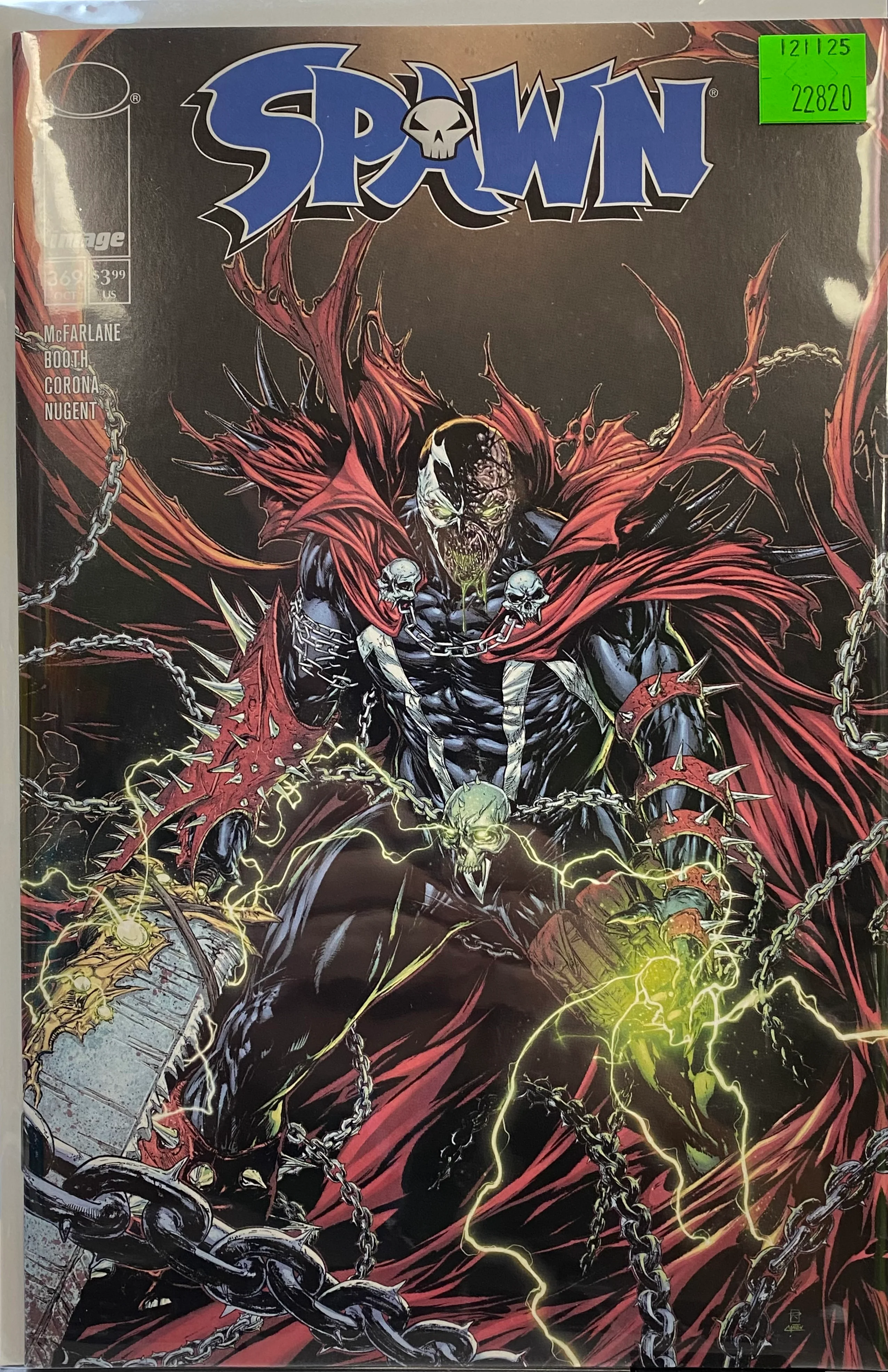 Image Comics - Spawn 369 (1992) - Cover A Variant Edition (Cond. VF-) - 22820