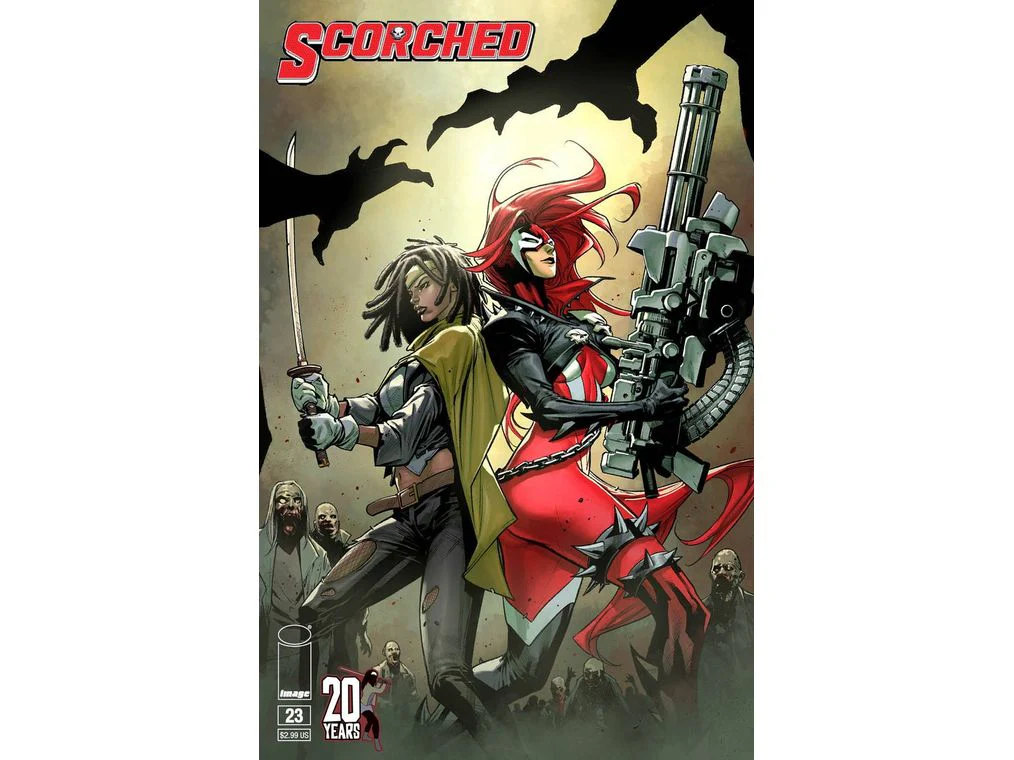 Image Comics - Spawn Scorched 023 (Cond. VF-) CVR C Variant - 19963