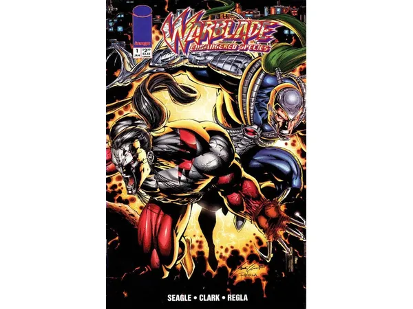 Image Comics - Warblade Endangered Species (1995) 001 (Cond. VF-) - 19607