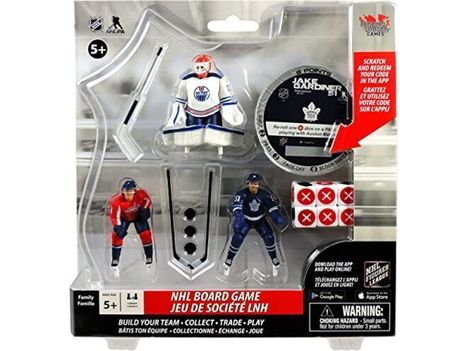 Import Dragon Figures - 2017 - Hockey - 2.5 Inch Figurine Game - C. Talbot, A.Ovechkin and J. Gardine Neuf