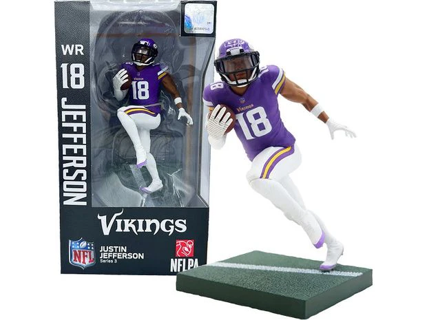 Import Dragon Figures - Minnesota Vikings - Justin Jefferson