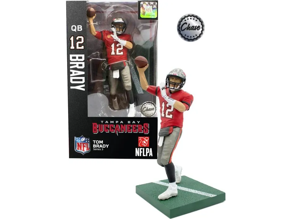 Import Dragon Figures - Tampa Bay Buccaneers - Tom Brady - Series 3 - Chase
