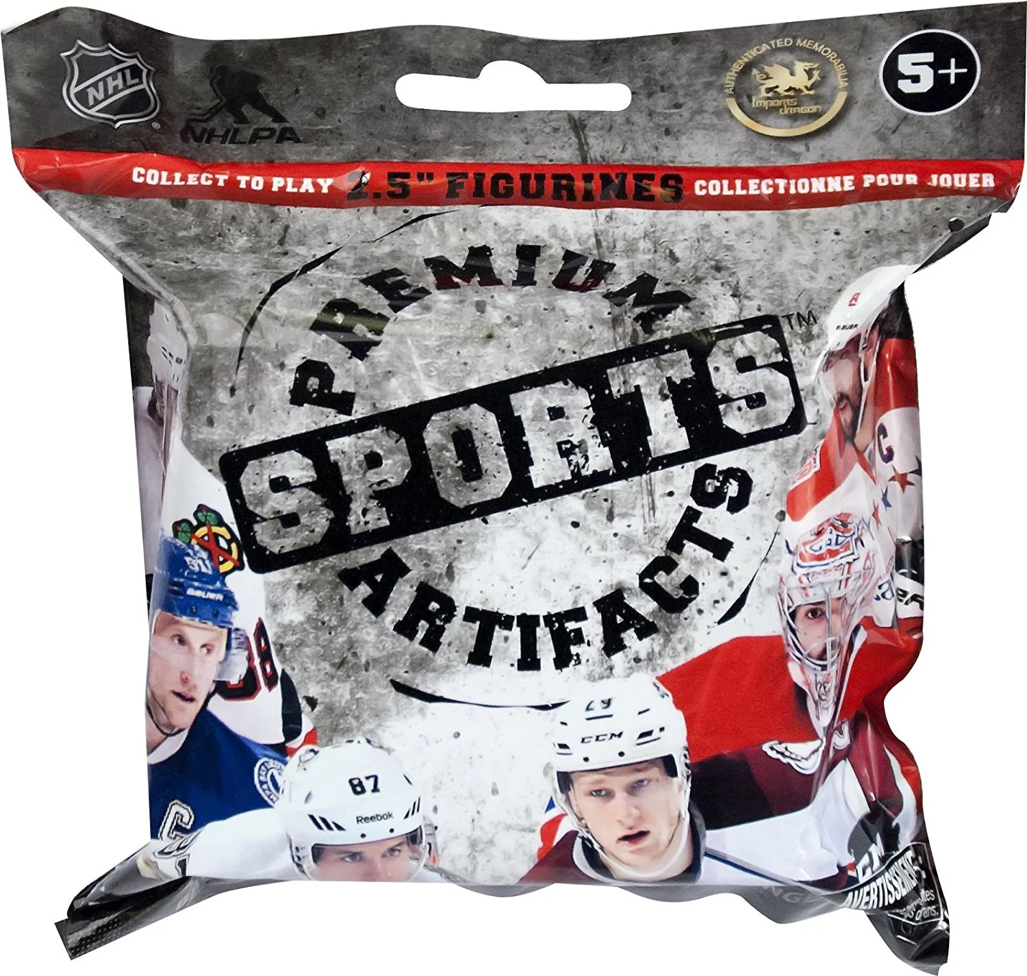 Important Dragon - NHL - Wave 1 - Premium Sports Artifacts - 2.5" Figure Mystery Bag