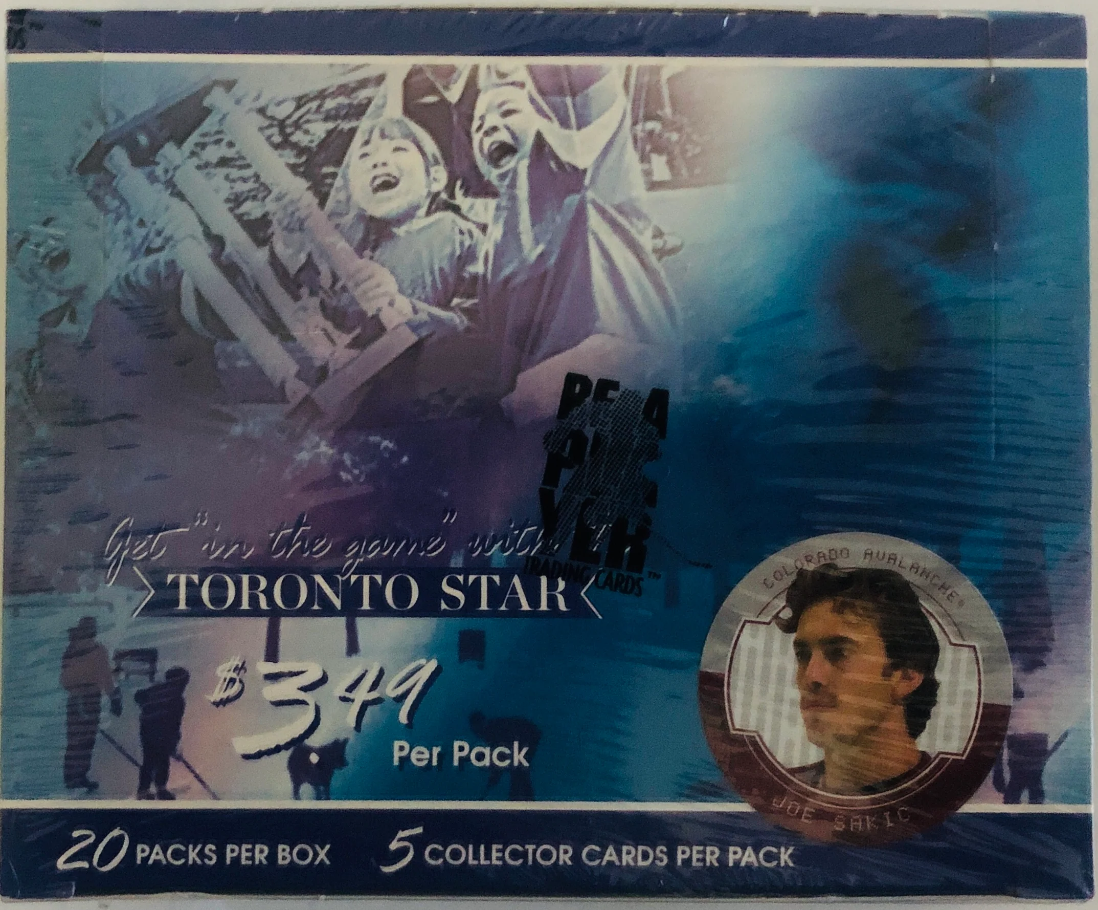 In the Game - 2003-04 - Hockey - Toronto Star - Retail Box - Joe Sakic Variant