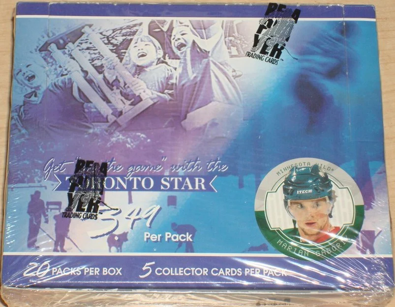 In the Game - 2003-04 - Hockey - Toronto Star - Retail Box - Marian Gaborik Variant