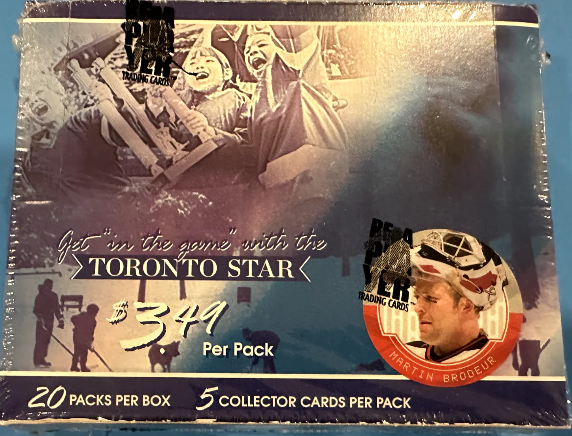 In the Game - 2003-04 - Hockey - Toronto Star - Retail Box - Martin Brodeur Variant