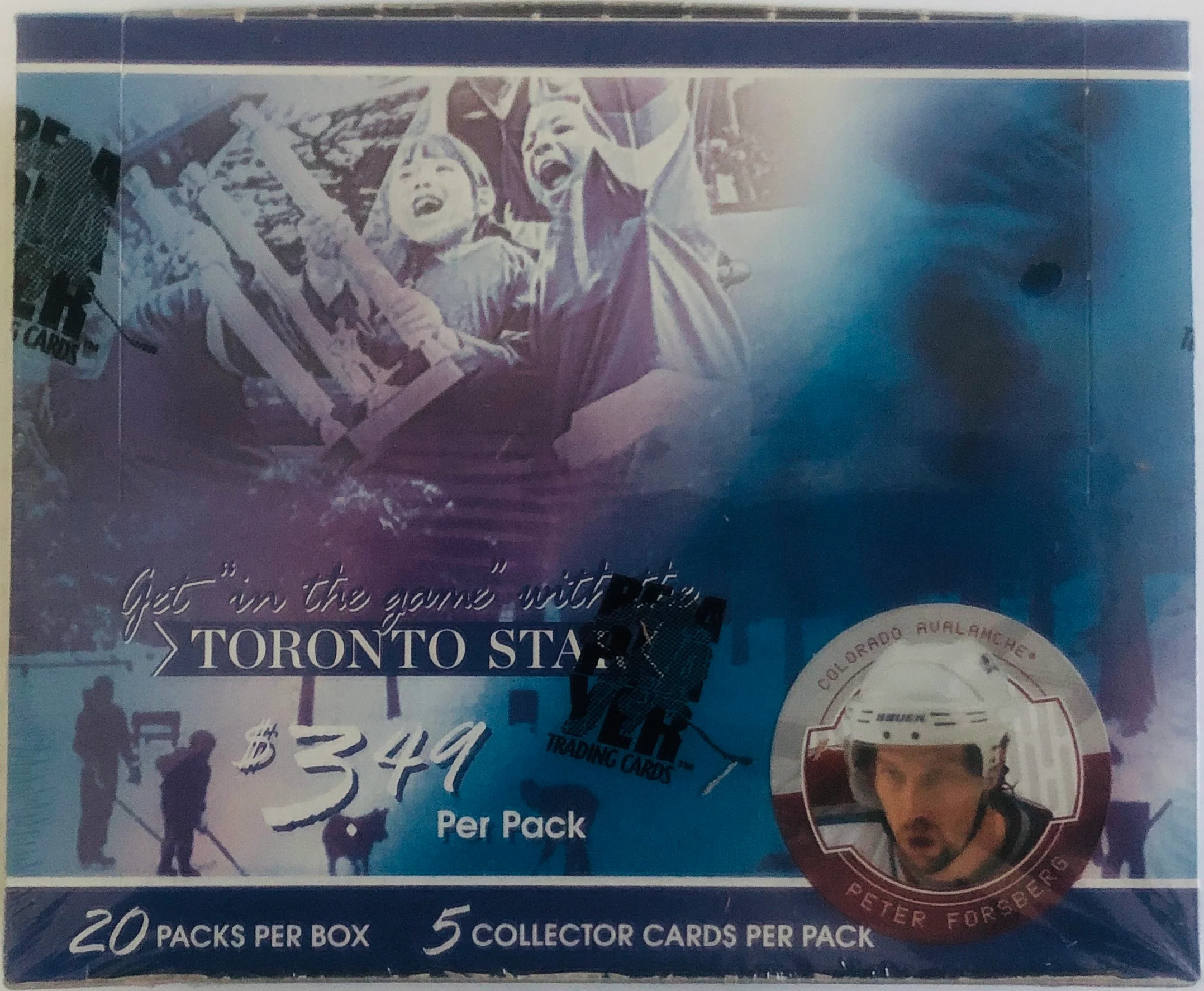 In the Game - 2003-04 - Hockey - Toronto Star - Retail Box - Peter Forsberg Variant