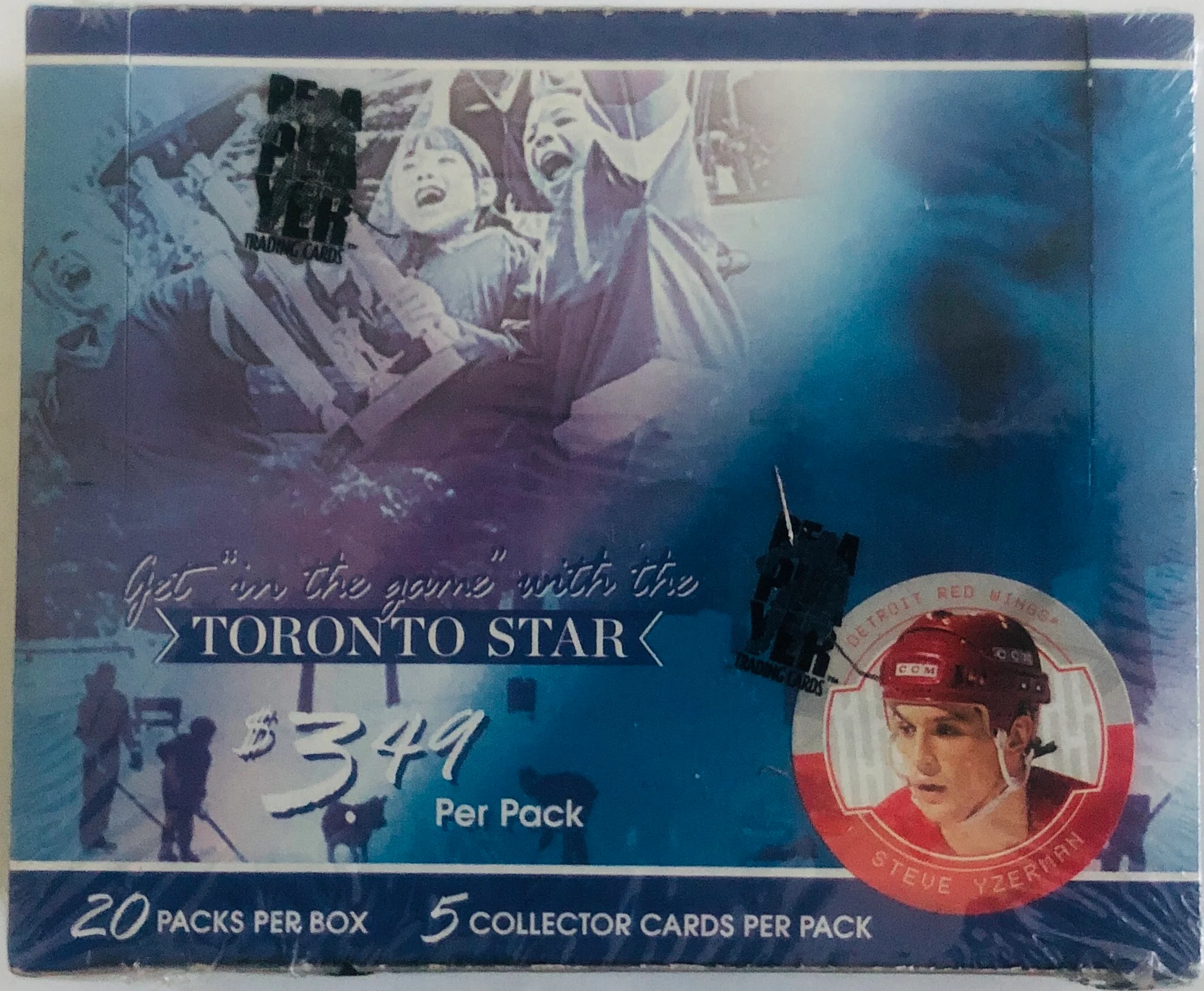 In the Game - 2003-04 - Hockey - Toronto Star - Retail Box - Steve Yzerman Variant