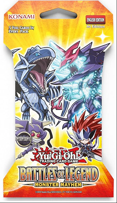 Konami - Yu-Gi-Oh! - Battles of Legend - Monster Mayhem - Blister Pack