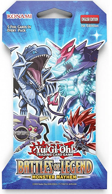 Konami - Yu-Gi-Oh! - Battles of Legend - Monster Mayhem - Blister Pack - Image 2