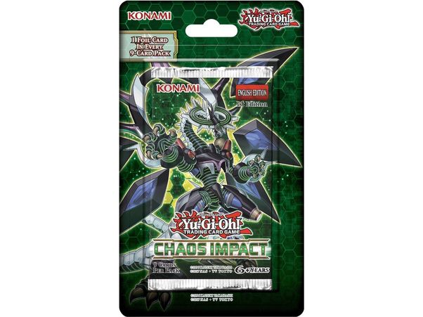 Konami - Yu-Gi-Oh! - Chaos Impact - 1st Edition English Blister Pack