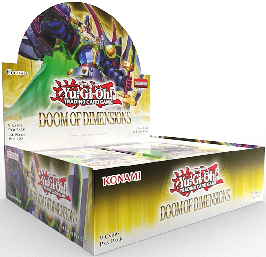 Konami - Yu-Gi-Oh! - Doom of Dimensions - Booster Box