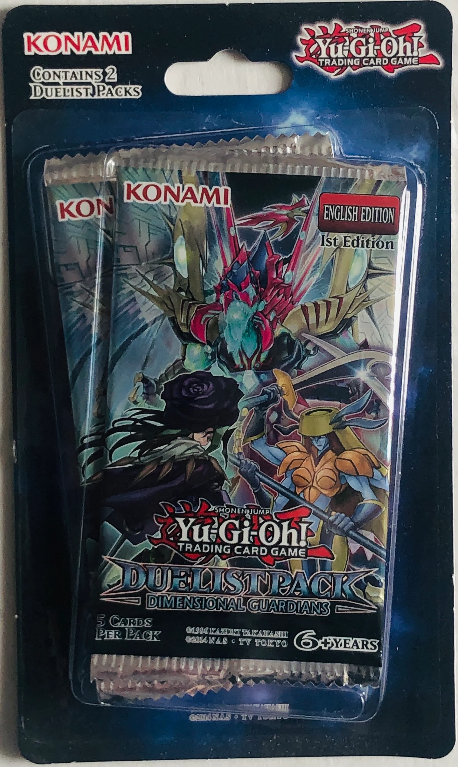 Konami - Yu-Gi-Oh! - Duelist Pack - Dimensional Guardians - Blister Pack