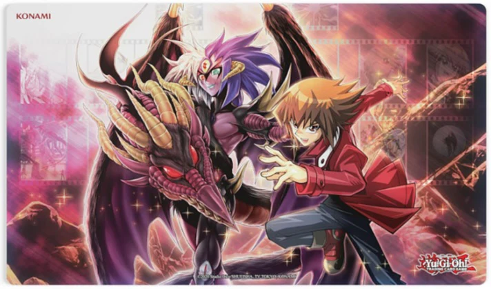 Konami - Yu-Gi-Oh! - Jaden and Yubel - Game / Play Mat