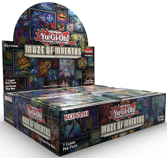 Konami - Yu-Gi-Oh! - Maze of Muertos - Booster Box