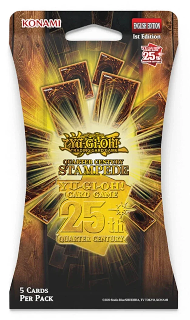 Konami - Yu-Gi-Oh! - Quarter Century Stampede - Blister Pack