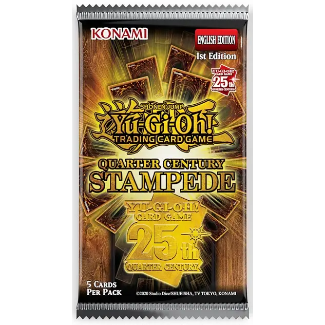 Konami - Yu-Gi-Oh! - Quarter Century Stampede - Blister Pack - Image 2