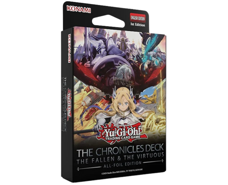 Konami - Yu-Gi-Oh! - The Chronicles Deck - The Fallen and Virtuous - Structure Deck