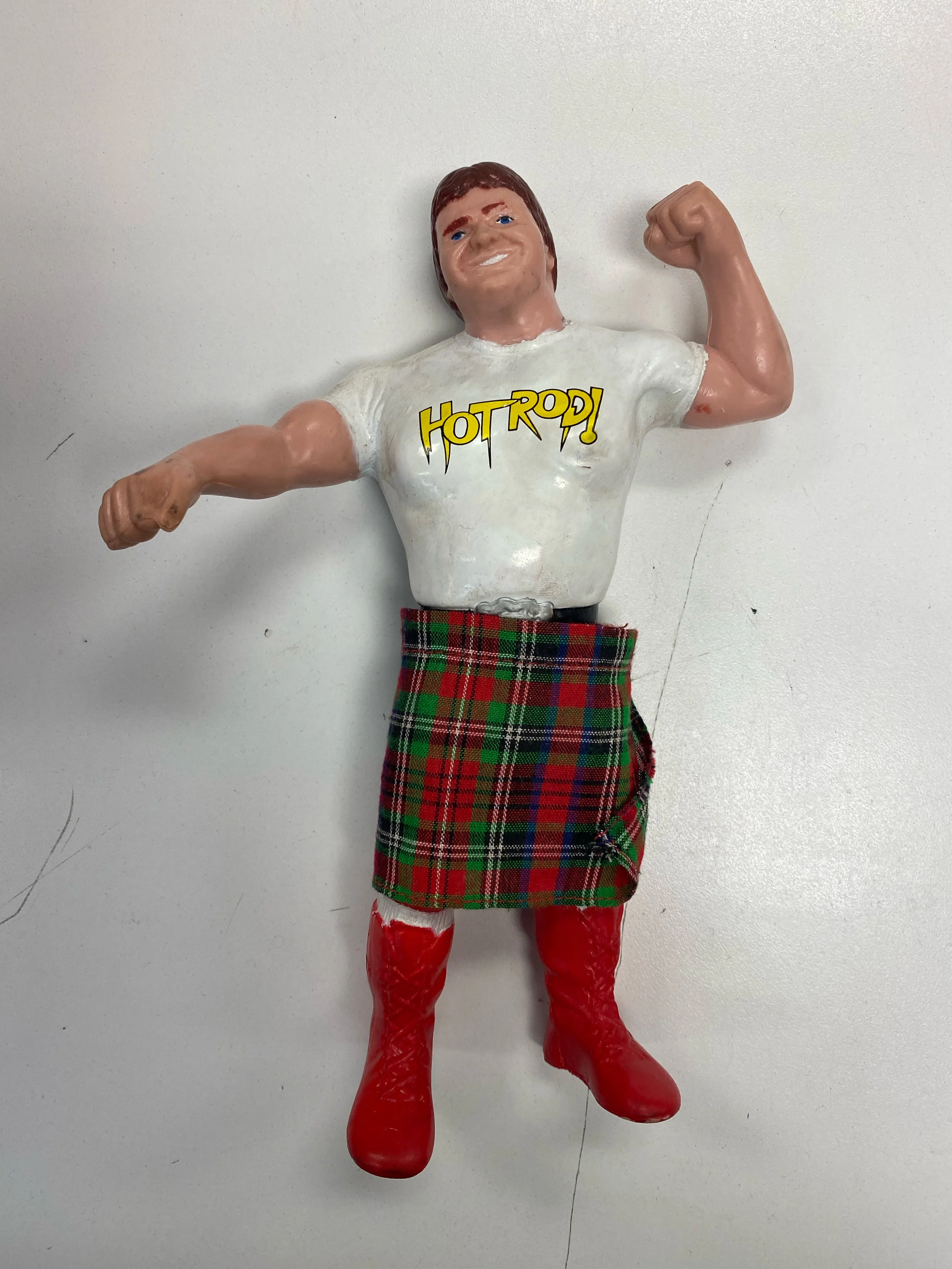 LJN - 1985 - WWF/WWE Wrestling Superstars - "Rowdy" Roddy Piper - 8" Figure *Loose*