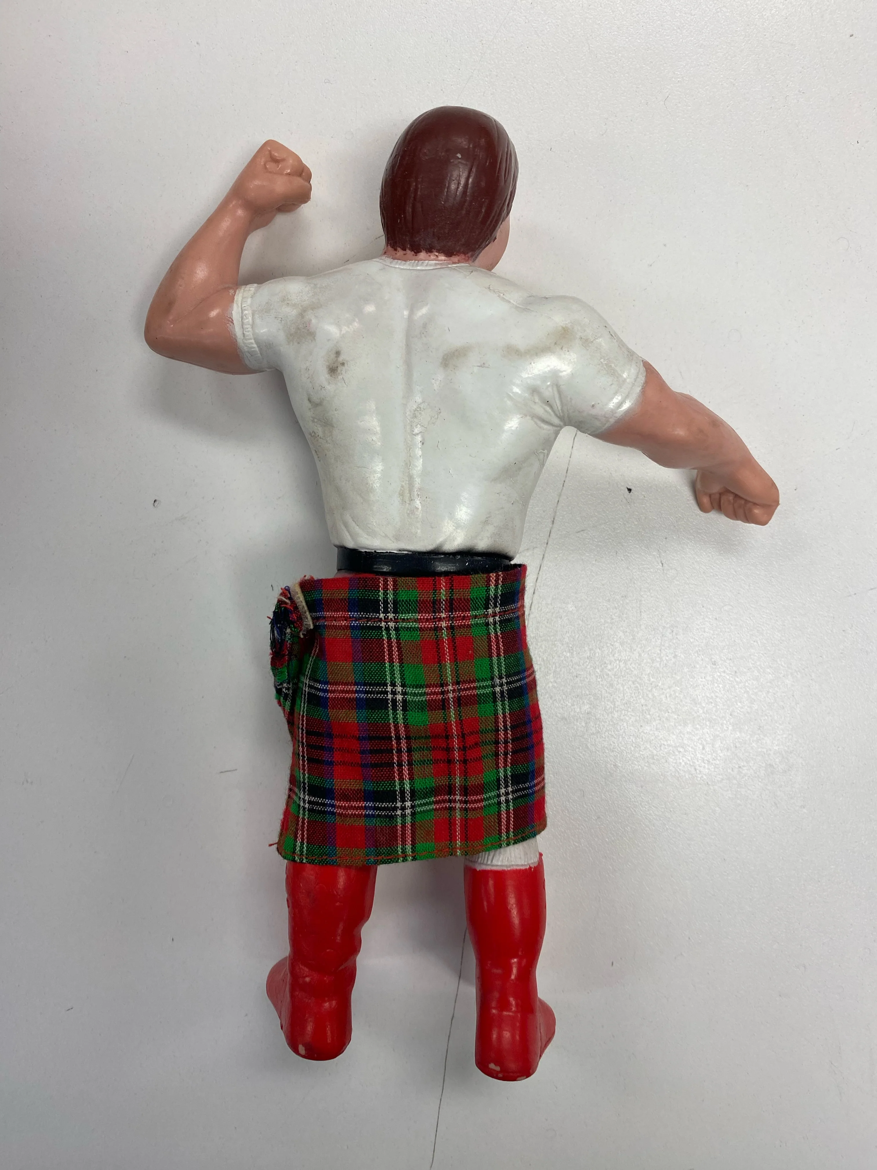 LJN - 1985 - WWF/WWE Wrestling Superstars - "Rowdy" Roddy Piper - 8" Figure *Loose* - Image 2