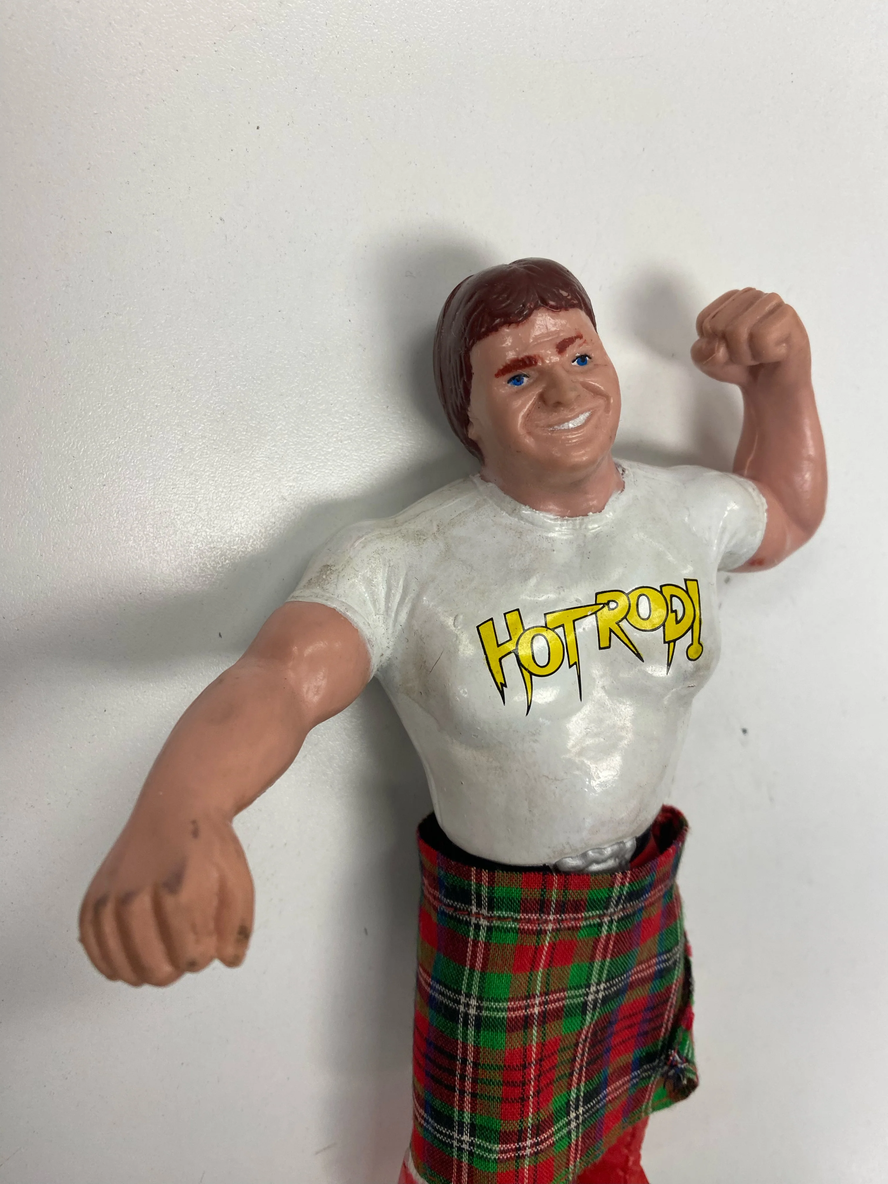 LJN - 1985 - WWF/WWE Wrestling Superstars - "Rowdy" Roddy Piper - 8" Figure *Loose* - Image 3