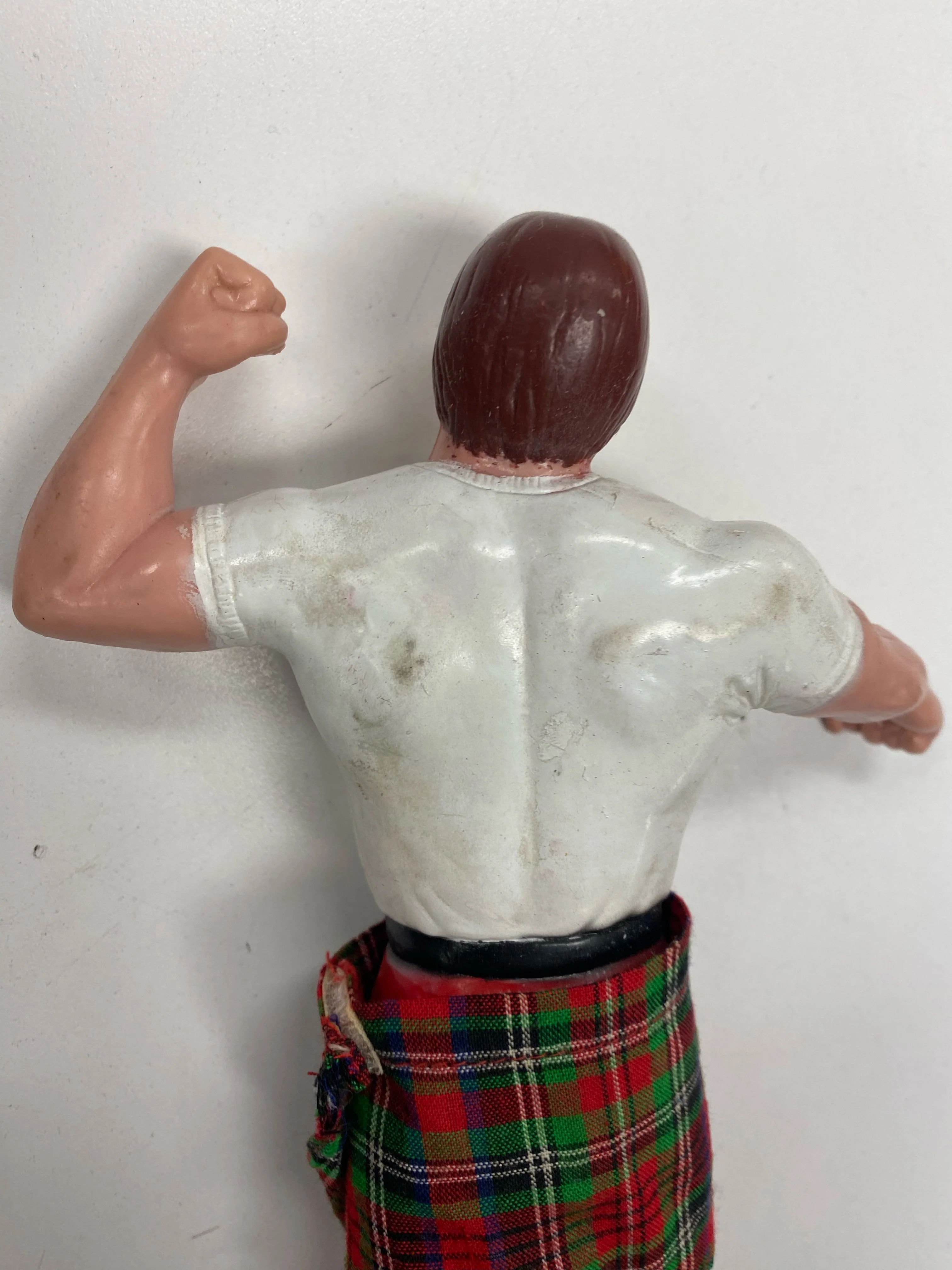 LJN - 1985 - WWF/WWE Wrestling Superstars - "Rowdy" Roddy Piper - 8" Figure *Loose* - Image 4
