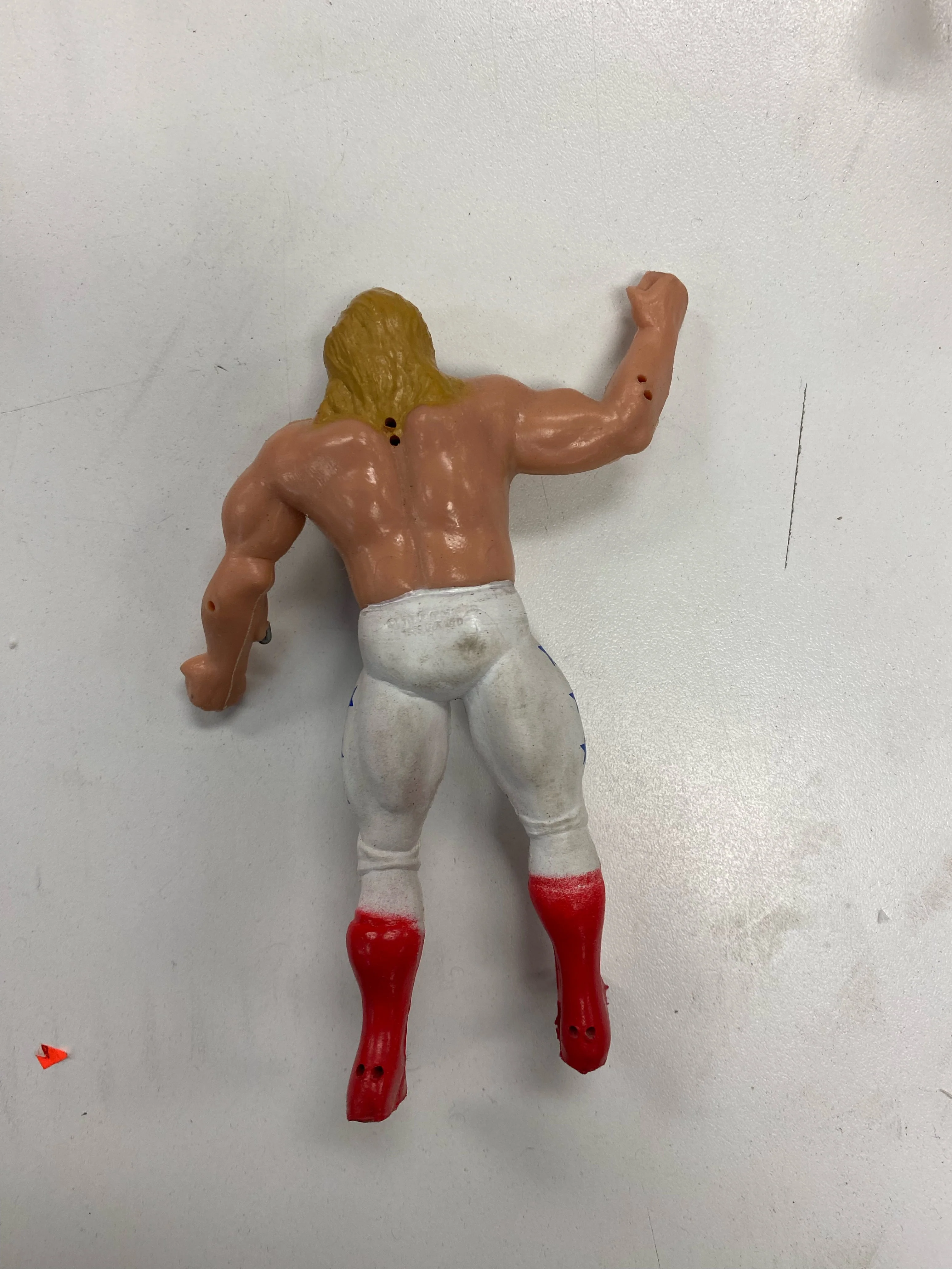 LJN - 1985 - WWF/WWE Wrestling Superstars Bendies - Big John Studd - 4.5" Figure *Loose* - Image 2