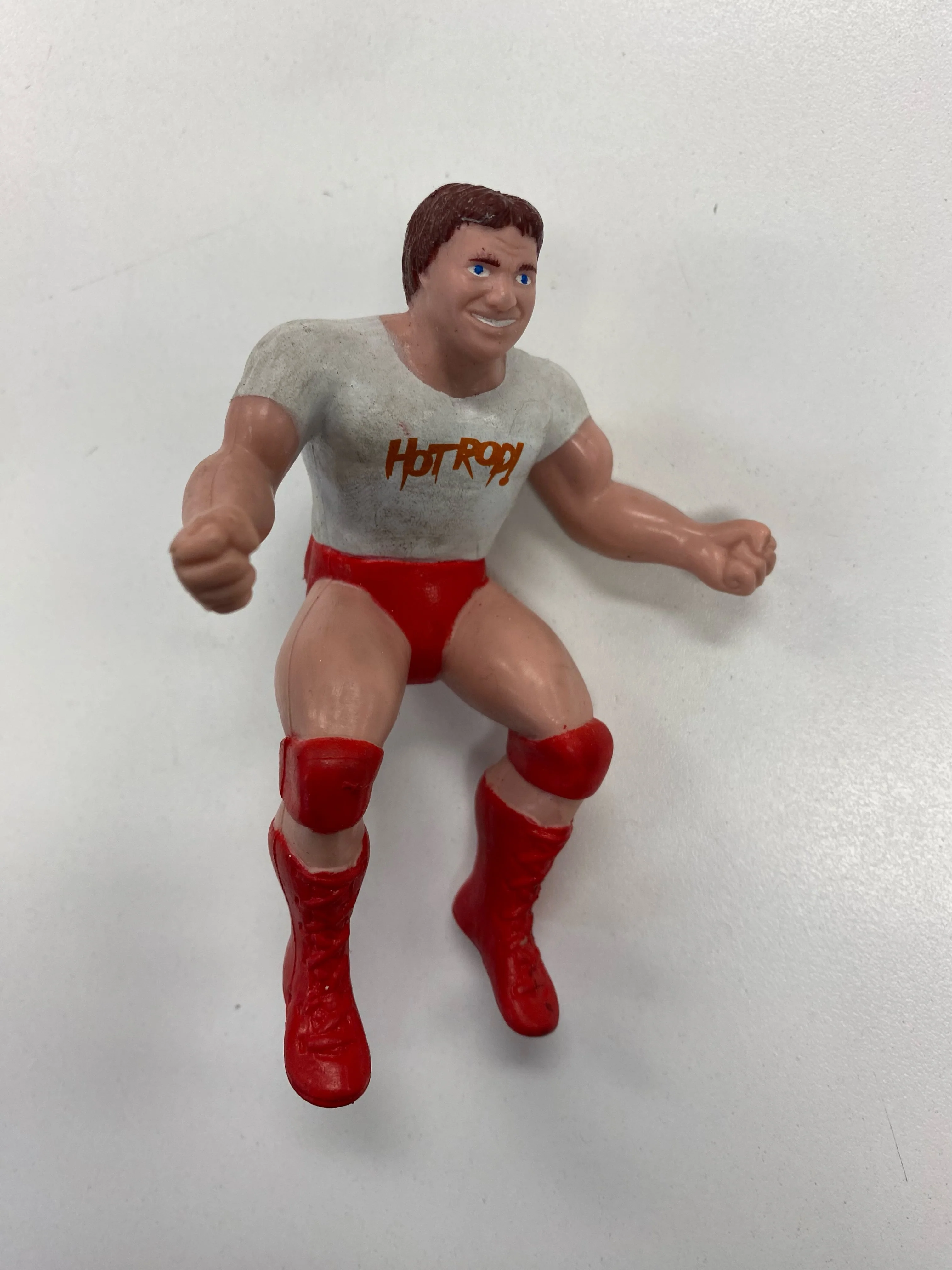 LJN - 1985 - WWF/WWE Wrestling Superstars - Rowdy Roddy Piper - Finger Puppet Figure *Loose*