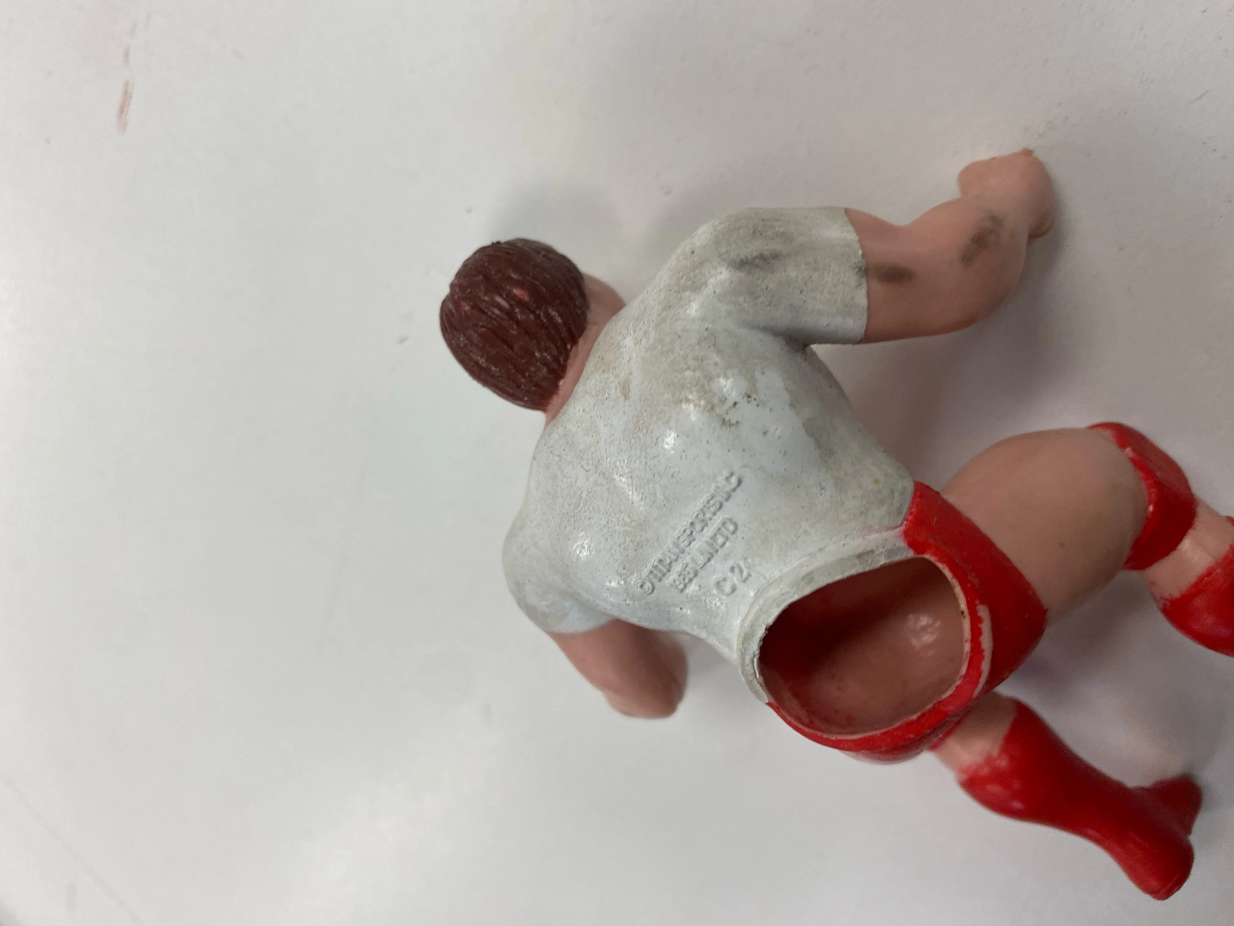 LJN - 1985 - WWF/WWE Wrestling Superstars - Rowdy Roddy Piper - Finger Puppet Figure *Loose* - Image 3